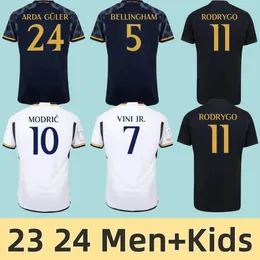 MÄNNER Kinder 2023-2024 Fußballtrikots VINI JR MODRIC Fußballtrikots 23 24 Camiseta de futbol KROOS BELLINGHAM CAMAVINGA VALVERDE RODRYGO ALABA Kinderfußballtrikot