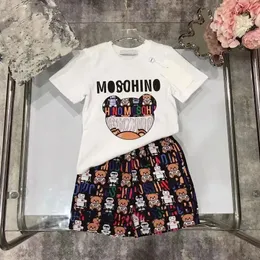 Set Mosch T Shirts Summer Clothing Sets Set tracce Due pezzi set di abbigliamento per ragazzi Shorts Shorts Shorts Costume Kids C