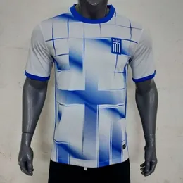 23 24 اليونان ماسوراس رجالي كرة القدم قمصان منزل فورتوونيس باكاسيتاس مانتالوس بيلكاس زافيلاس زرقاء وأبيض قمصان كرة القدم