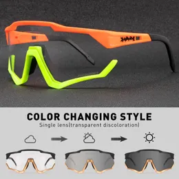 Eyewears Photochromic Men Women 2022 Cycling Driving Running Goggles Fishing Sport Sunglasses MTB Racing Bike Eyewear Bicycle Glasses