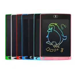 Grafiktabletter Pens 12 tum LCD -skrivning Tablett Ding Board Blackboard Handwriting Pads Gift For Adts Kids Paperless Notepad Memos Gre Otbze