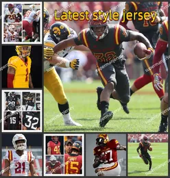 Iowa State Cyclones Football Jersey Darien Porter Orien Vance Quaron Adams Malik Verdon Jeremiah Cooper Howard Brown Custical Mens Mens Youth eowa state koseys