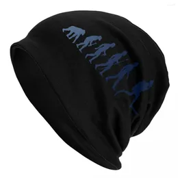 Berets Engraçado Mergulho Evolução Dive Bonnet Chapéus Chapéu de Malha Vintage Street Diver Skullies Beanies Homens Mulheres Quentes Head Wrap Cap