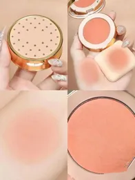 Румяна Brand Silky Blush Powder, 4 цвета, шелковистая роза, нежный абрикос, сияющий розовый, яркий коралл, палитра для макияжа, 5,5 г FARD A JOUES POUDRE 231218