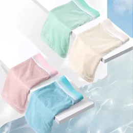 Underpants Summer Ice Silk maschile biancheria intima comoda di assorbimento del sudore traspirante in maglia boxer giovanili