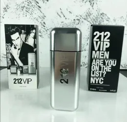 Fragrance rökelse köln parfym spray 212 sexiga man deodoranter för män dofter eau de toalett 100 ml VIP 212