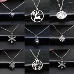 Pendant Necklaces Supplies Necklace Christmas Diy Accessories For Jewelry