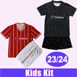 2324 Bris Tol WEIMANN Kids Kit Soccer Jerseys City KALAS WILLIAMS MARTIN DASIA WELLS Home Red Away Football Shirt Short Sleeve Uniforms