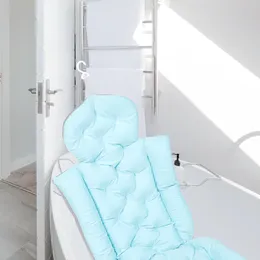 バスマットアクセサリーアダルトマットフルボディマッサージサポートバスタブ枕PVC入浴クッション