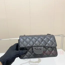 Дизайнерская сумка по кроссовым купам роскошная сумка для плеча женщина сумочка серия серии бриллиантовых шаблонов черная аппаратная цепная сумка.