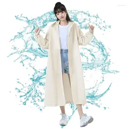 Regenjassen Waterdichte regenjas Unisex met capuchon Hoogwaardige EVA-regenponcho-jas voor kamperen, jagen, varen, reizen en buiten