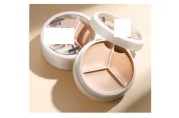 Eye Shadow Primer Tri-Colour concealer till er BLEMISHES Dark Circles Acne ärr och en ansiktsskivor Drop Delivery Oty0Z