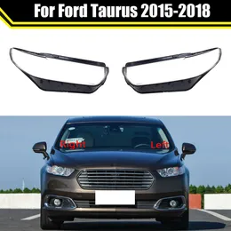 Headlamp Transparent Lampshade Headlight Cover Lens Glass Head Lamp Light Shell Caps for Ford Taurus 2015 2016 2017 2018