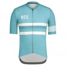 Tops 2023 Summer Rapha Team Cycling krótkie rękawy Jersey Men 100% poliestrowa koszula rowerowa na zewnątrz rowerowy rower roupa cicli