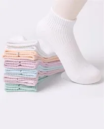 Women Socks 6 par Kvinnor Cotton Sports Spring Autumn Winter Bortable Mesh Sweat-Absorbent Short-Tube Girl Gift