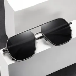 Sonnenbrillen Mode Aluminium pochromische Männer Frauen polarisierte Sonnenbrille Chamäleon Anti-Blendfahrer