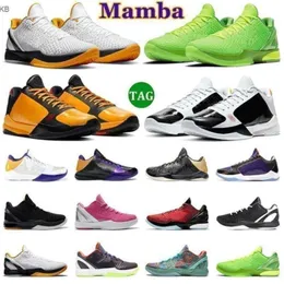 6 Protro Basketball Shoes Men Grinch Mambacita Sweet 16 Challenge Red Del Sol PJ Tucker Trainers Outdoor Sports