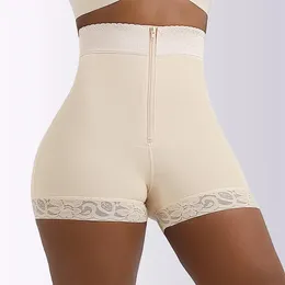 Shaper cintura barriga shaper fajas colombiana cintura instrutor de cintura dupla compressão bbl shorts barriga de controle bainha