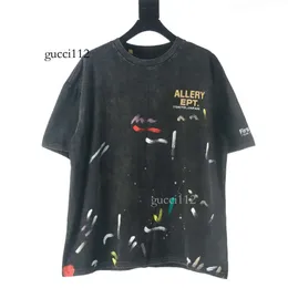 T-shirt con polo stampate di design ricamate e magliette estive in stile polare Taglia da uomo di lusso Street Wear Girocollo Plus Collo Plus Puro cotone Grg 411