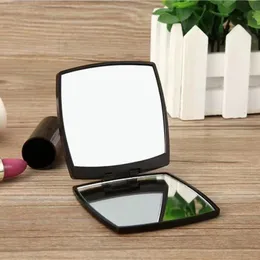 Xiao Xiang Fashion Acryl Makeup Portable Mirror Składanie aksamitnej torby na kurz luster