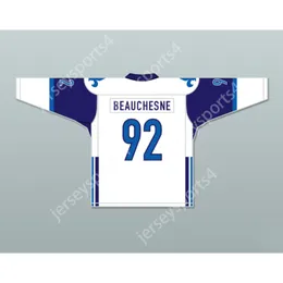 カスタムアレックスボーシュネ92 Le National de Quebec Away Hockey Jersey Lance Et Compte New Top Stitched S-M-L-XL-XXL-3XL-4XL-5XL-6XL