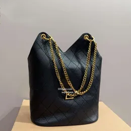 25cm slp diamond patterned tote bag women handbag designer shoulder bag large leather tote bags womens chain Bag fashion bags with box