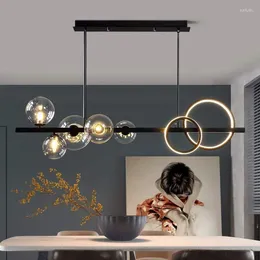 Pendant Lamps Ball Chandelier Industrial Glass Lights Vintage Modern Mini Bar Light Ceiling Dining Room Lighting
