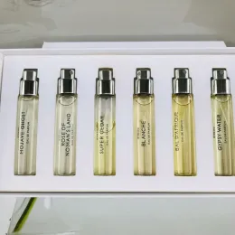 عطر النساء 12ml 6pcs مجموعة سوبر الأرز بلانش موهافي شبح بال دافريك روز غجري ماء العطر إيد كولونيا رذاذ هدية مربع سريع