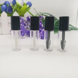 Bottiglie di stoccaggio 3ml 27 pezziMini contenitore per mascara lucidalabbra per campioni cosmetici in plastica trasparente per lucidalabbra vuoto