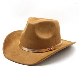 Berretti Cappelli da cowboy da uomo Cowgirl Cappello da campagna occidentale per le donne The Sun British Cup Luxury Caps Panama 2023