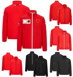 Apparel F1 Hoodie Formel 1 Racing Team Uniform Sweatshirt Spring Autumn Mens Fashion Zip Up Jacket Nya bilfans överdimensionerade hoodies toppar