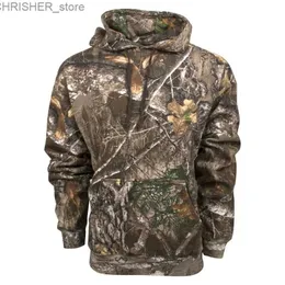 Тактические куртки Deer Hunting Camo Graphic Hoodie для мужчин Одежда 3D Hunter Forest Камуфляжный принт Новые толстовки Harajuku Fashion y2k PulloverL231218