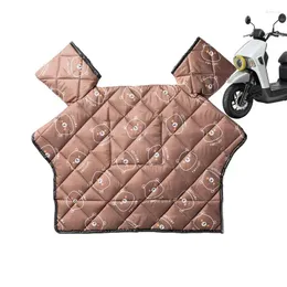 Coperchio per gamba scooter dell'abbigliamento motociclistico per protezione per vento da pioggia più calda per il ginocchio.