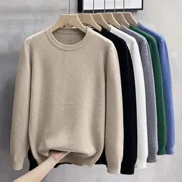 メンズフーディーズスウェットシャツクルーネックベースシャツとすべてのセーターの秋と冬のシステムスプリングルーズトレンド231218