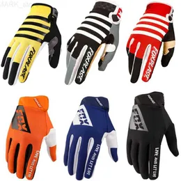 Guanti da moto 2022 Guanti da corsa per bicicletta da esterno Guanti da ciclismo AM Motocross MTB mountain bike moto moto DH guanti da ciclismoL2312.14