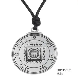 W17 Punk Solomon Ultimate Love Talisman Key of Solomon Seal Pendant Halsband Viking Runes Wicca Jewelry303R