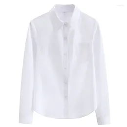 Женские блузки XS-6XL большого размера, японская повседневная женская блузка для колледжа, милая студентка, белая рубашка с воротником с лацканами и коротким рукавом для работы, школы