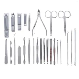 Nail Art Kits Set Manicure Clipper Kit Grooming Pedicure Tools Women Stainless Steel Clippers