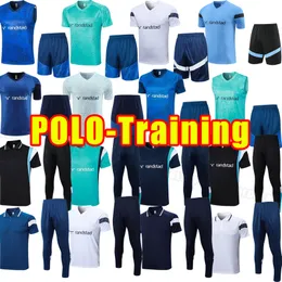 2324 Marseil Soccer Jersey de OM 2023 2024 Maillot Foot Cuisance Thauvin Benedetto Kamara Payet Football Shirts Män tredje korta ärmbyxor Polo Vest Training