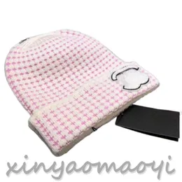 Gorro de diseñador para mujer, gorro cálido para deportes al aire libre en otoño e invierno, gorro cálido para deportes de ocio