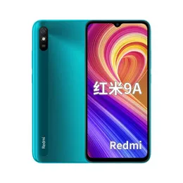 Xiaomi Original Xiaomi Redmi 9a 4G LTE携帯電話6GB RAM 128GB ROM HELIO G25 OCTA CORE ANDROID 6.53インチフルスクリーン13.0MPフ​​ェイスID