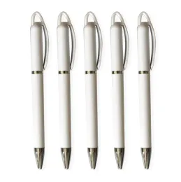 البيع بالجملة الفارغ الفارغة قلم قلم أبيض DIY إعلانات الأعمال النقل للحرارة.