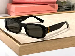 Женские солнцезащитные очки для дизайнеров, модные 08ZS, роскошные уличные очки в стиле UV400, анти-ультрафиолетовые ретро-пластинчатые ацетатные очки Cateye, квадратные полнокадровые очки, случайная коробка