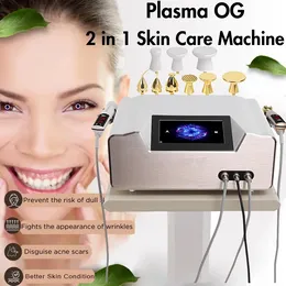 Itens de beleza 2 em 1 máquina fria da pena do plasma do fibroblasto para a pele que aperta o tratamento da acne do ozônio do plasma