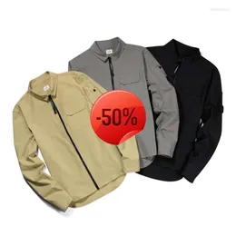 Zipper 30%off~Shirts Simple Loose Long Lapel Cardigan Shirt Youth Clothing cphoodies