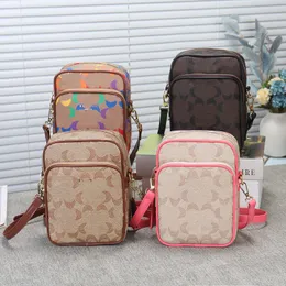 Designer coa mini väska mobiltelefonpåse män mobiltelefonpåse axel crossbody plånbok kvinnor messenger hobo purses högkvalitativ lyx dhgate coacs kamera sacoche