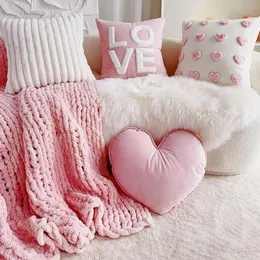 Pink fluffy cushions hot sale primark