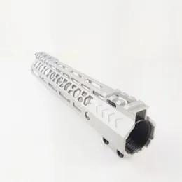 Crotek 10 inç Hafif Kelepçe Montaj Tipi M-Lok Handguards Edge CNC .223/5.56 Alüminyum Renk MRSC-10RA