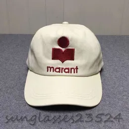 Klassiska bollmössor toppkvalitet marant cap canvas med män baseball cap damm väska mode kvinnor hattar mar myr curlywigs