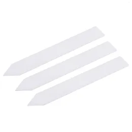 Garden Decorations Uxcell PVC Plant Label Stakes 20 X 3cm Water Resistant For Tag White Pack Of 100 Pcs